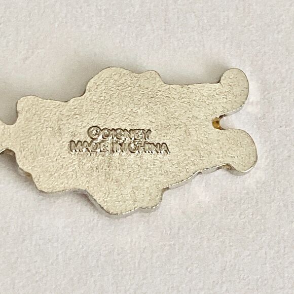 Vintage Disney Winnie the Pooh European Slider Bead Charm for Bracelet Signed - Picture 6 of 7